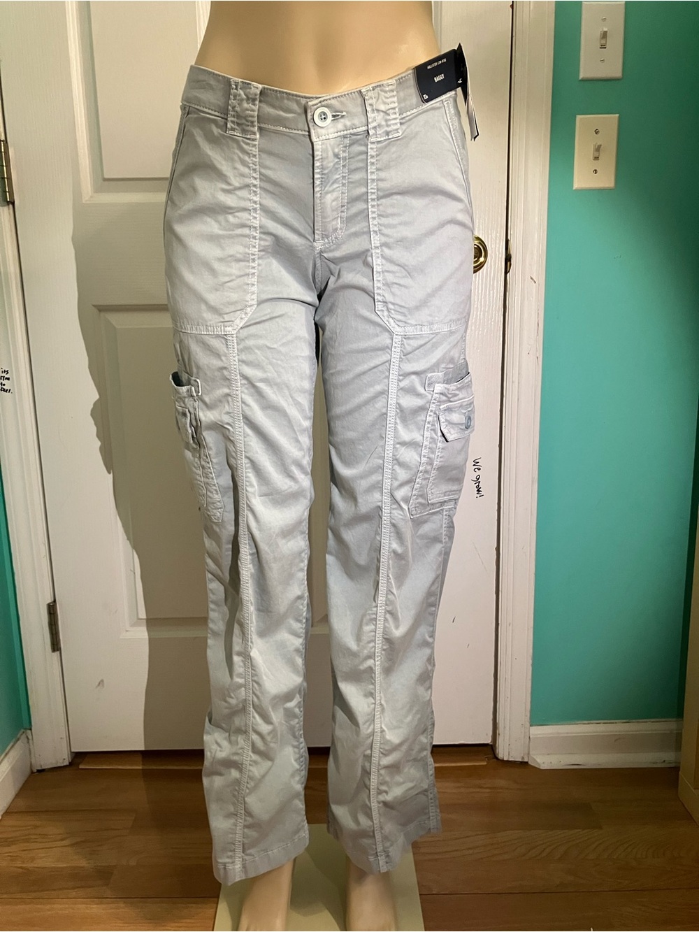Light Gray Cargo Pants - Utility Style